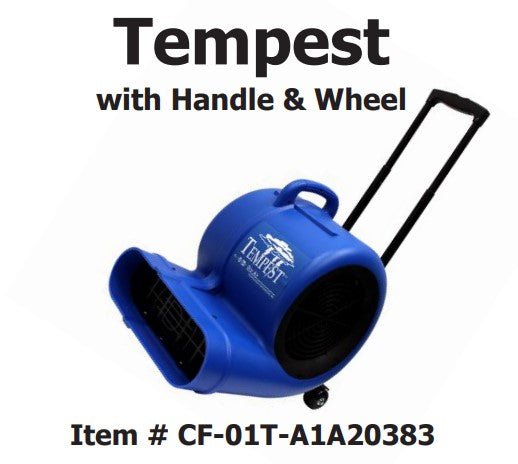 Tempest with Retractable Handle and Wheels